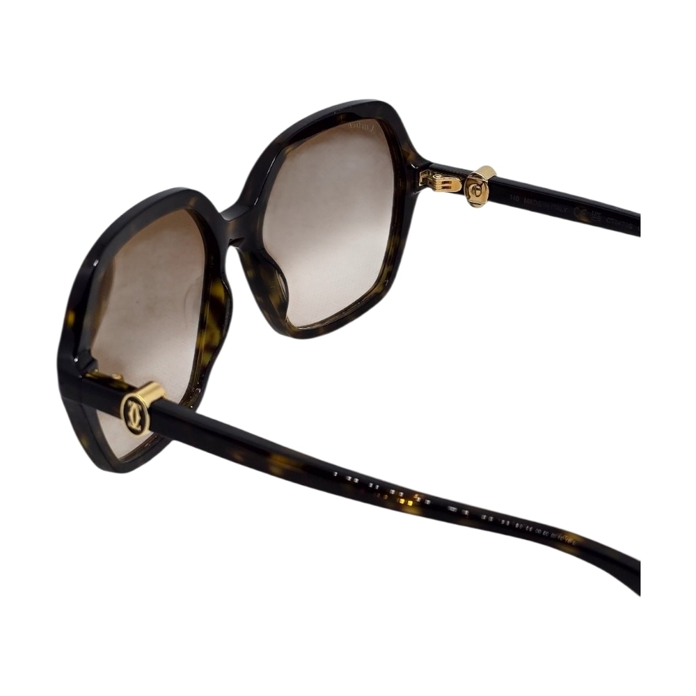 Cartier Brown Gradient Sunglasses - Picture 7 of 9